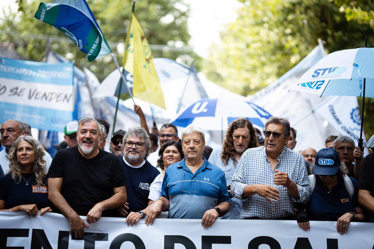 La UOM marchó en Córdoba junto a organizaciones sindicales contra la reforma laboral.